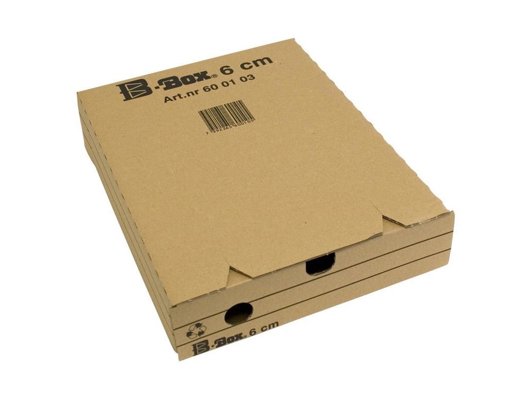 Arkivæske, A4, 24.5x32x6 cm, 1 stk, BNT Office B-Box