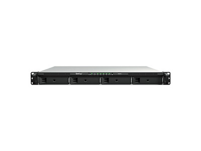 Synology RackStation RS826+ NAS & lagringsserver Stativ (1U) AMD Ryzen V1500B 4 GB DDR4 0 TB DiskStation Manager Sort, Grå