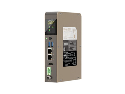 QNAP QBoat-300 NAS Kompakt 4 GB 0 TB QNAP QTS Grå