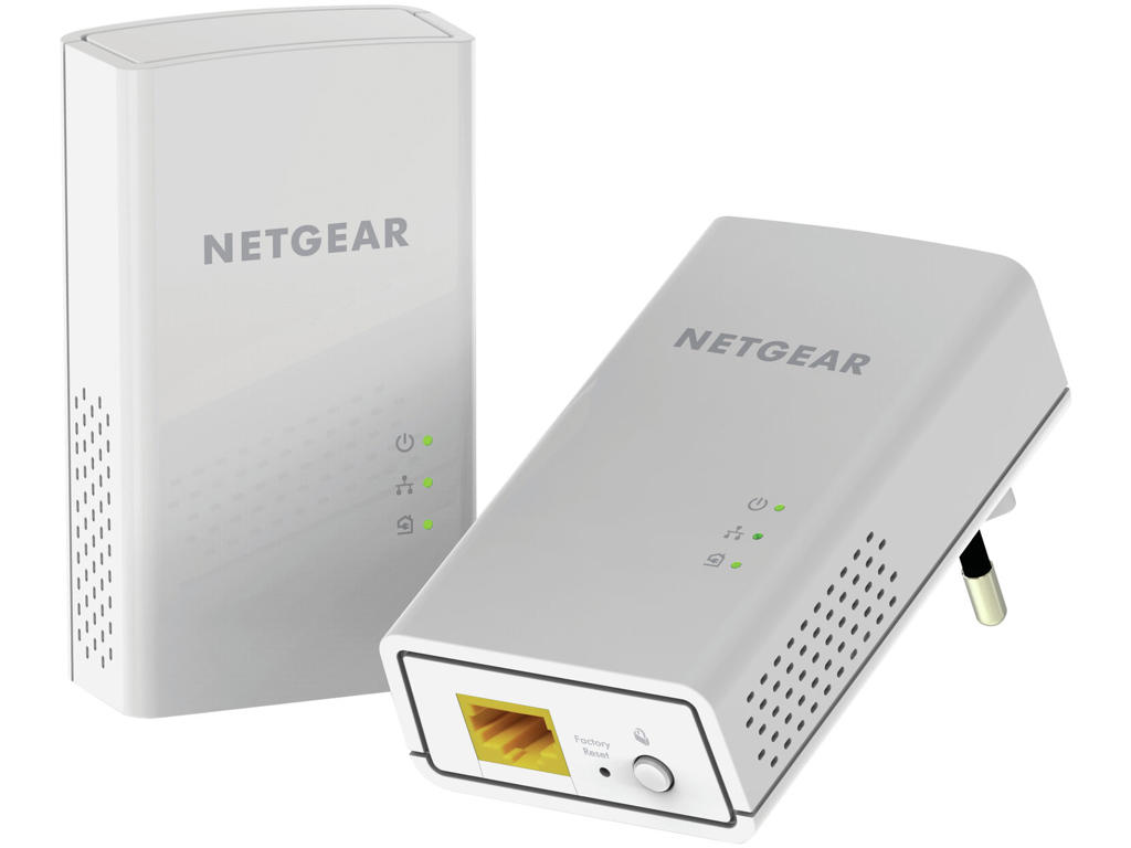 NETGEAR PLW1000 1000 Mbit/s Ethernet LAN Wi-Fi Hvid