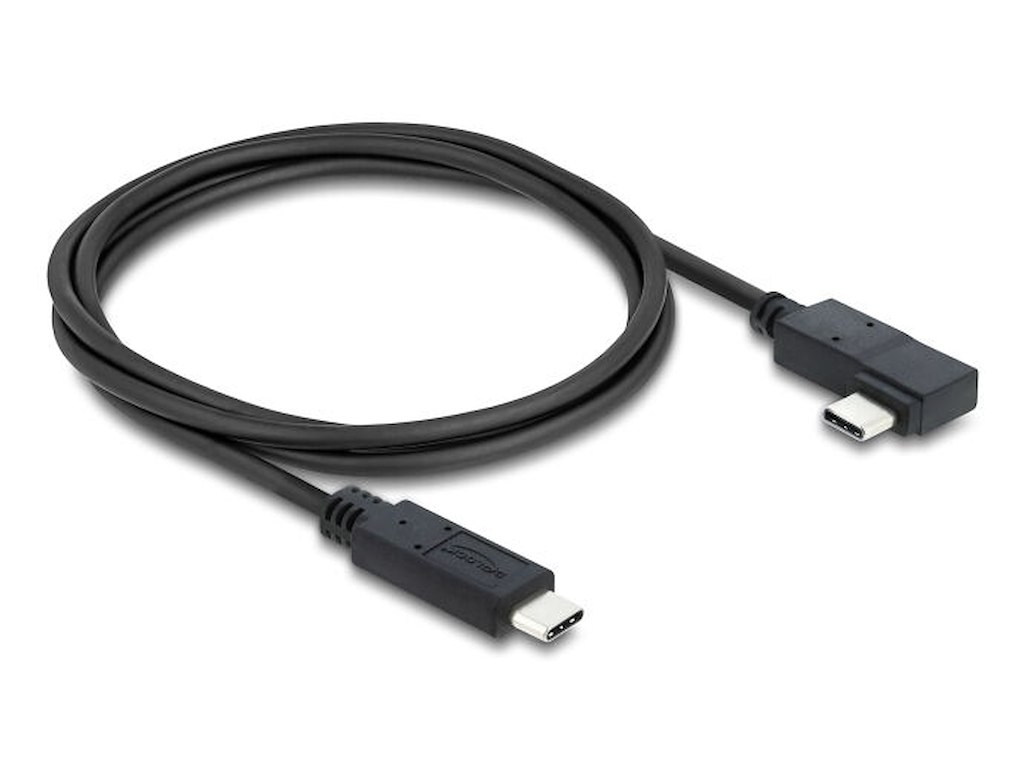 DeLOCK 81709 USB-kabel USB4 Gen 3x2 0,5 m USB C Sort