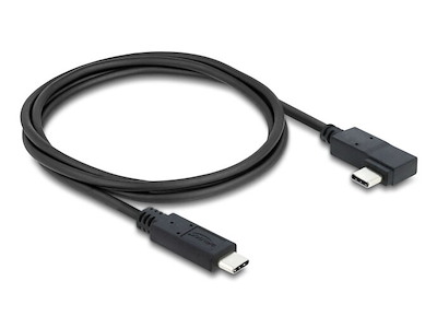 DeLOCK 81709 USB-kabel USB4 Gen 3x2 0,5 m USB C Sort