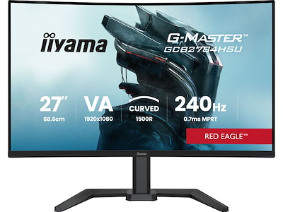 iiyama G-MASTER GCB2784HSU-B1 27" 240Hz computerskærm 68,6 cm (27") 1920 x 1080 pixel Sort