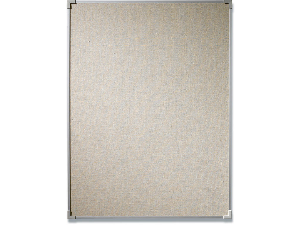 Opslagstavle, 120x120 cm, Stof, Ramme: Aluminium, Lintex 
