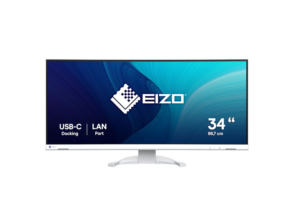 EIZO FlexScan EV3451X-WT computerskærm 86,6 cm (34.1") 3440 x 1440 pixel UltraWide Quad HD LCD Hvid