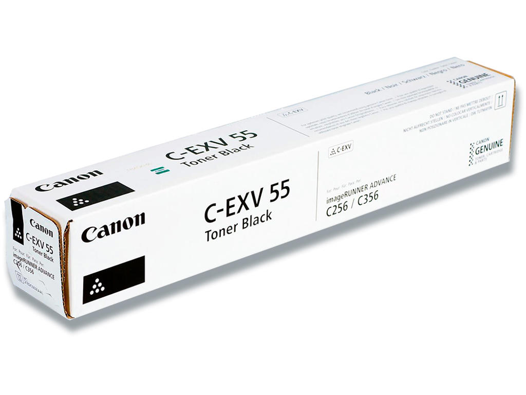 Toner, C-EXV 55, Black-sort, 23.000 sider, Canon 2182C002