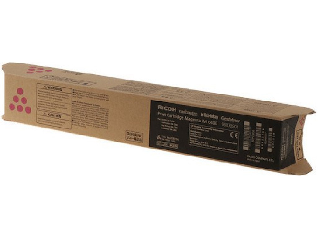 Toner, IM-C 400F, Magenta-rød, 8.000 sider, Ricoh