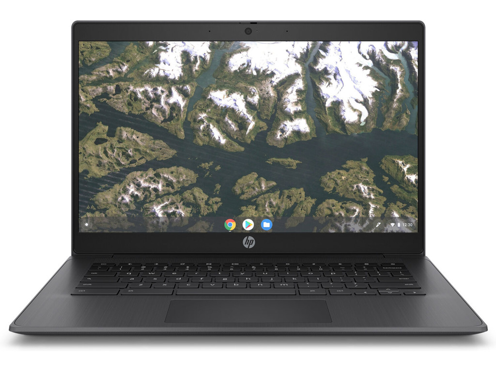 HP Chromebook 14 G6 Intel® Celeron® N4020 35,6 cm (14") HD 4 GB LPDDR4-SDRAM 32 GB eMMC Wi-Fi 5 (802.11ac) ChromeOS Sort