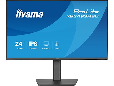 iiyama ProLite XB2493HSU-B1 computerskærm 60,5 cm (23.8") 1920 x 1080 pixel Fuld HD LED Sort