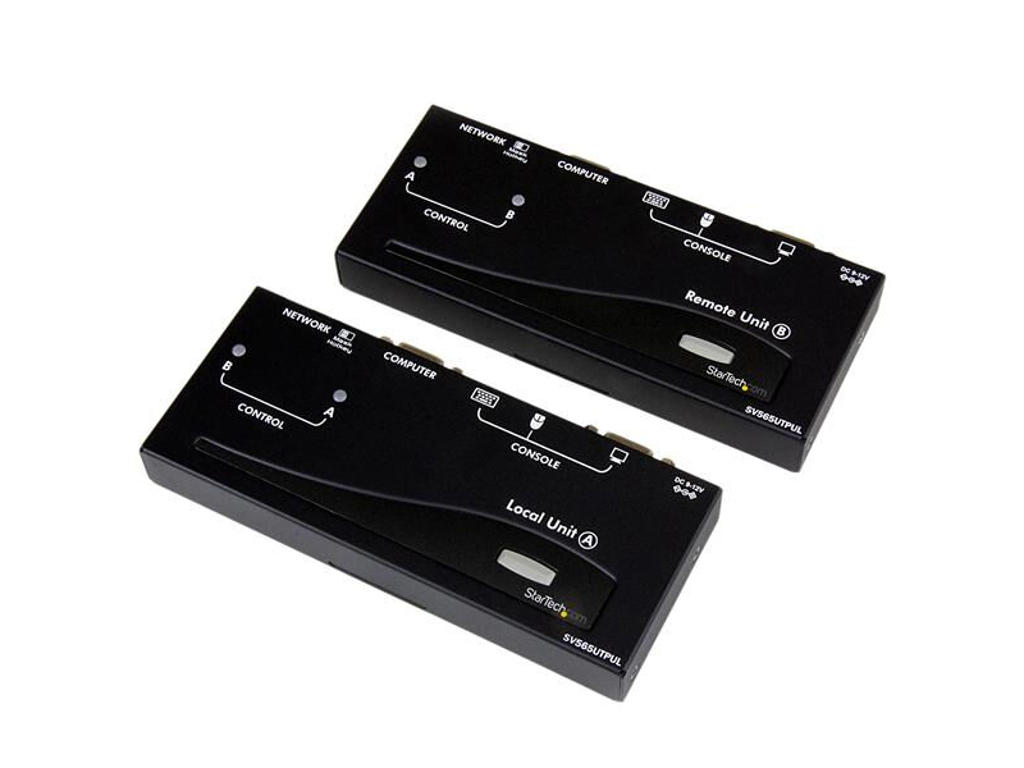 StarTech.com SV565UTPUL KVM forlænger Sender & modtager