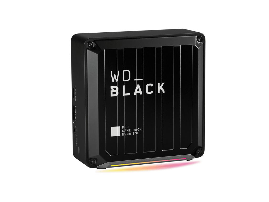 Western Digital D50 Ledningsført Thunderbolt 3 Sort