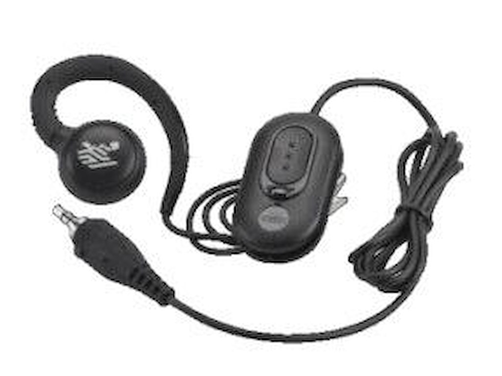 Zebra HDST-35MM-PTVP-01 hovedtelefoner/headset Ledningsført Ørekrog Opkald/musik Sort