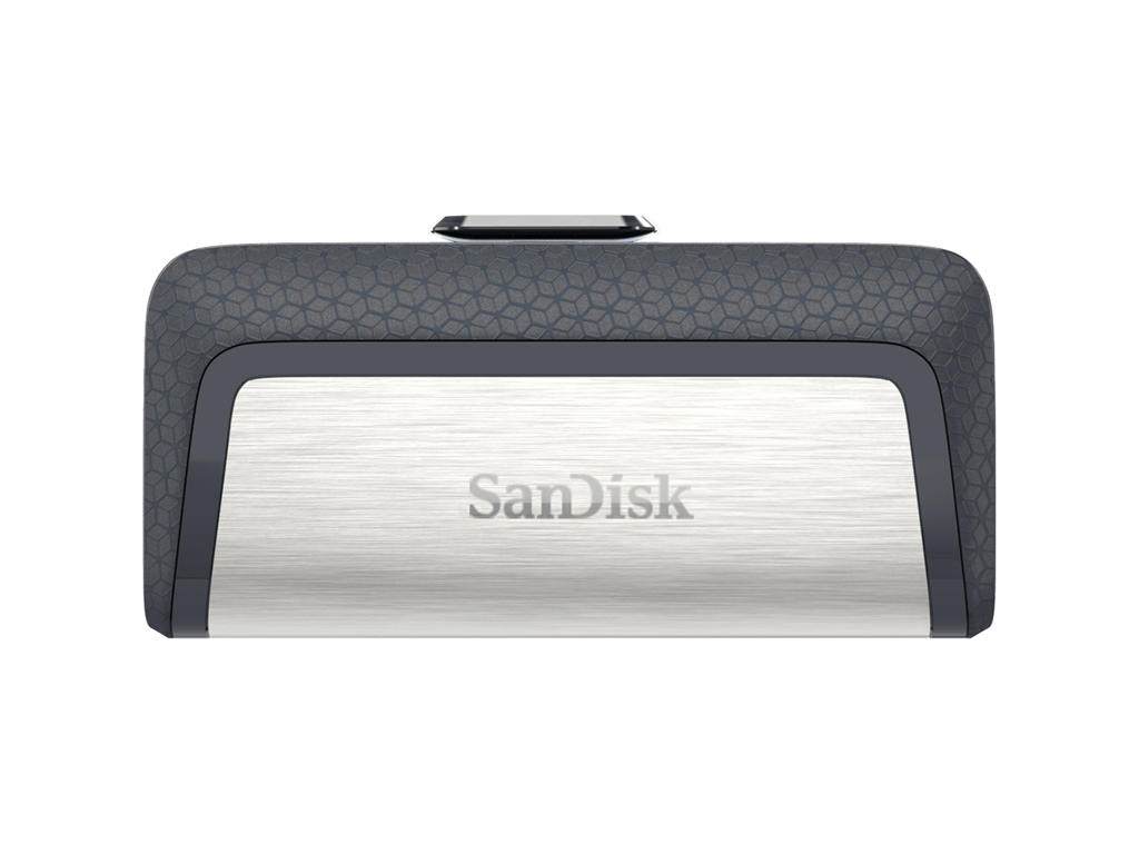 SanDisk Ultra Dual Drive USB Type-C USB-nøgle 64 GB USB Type-A / USB Type-C 3.2 Gen 1 (3.1 Gen 1) Sort, Sølv