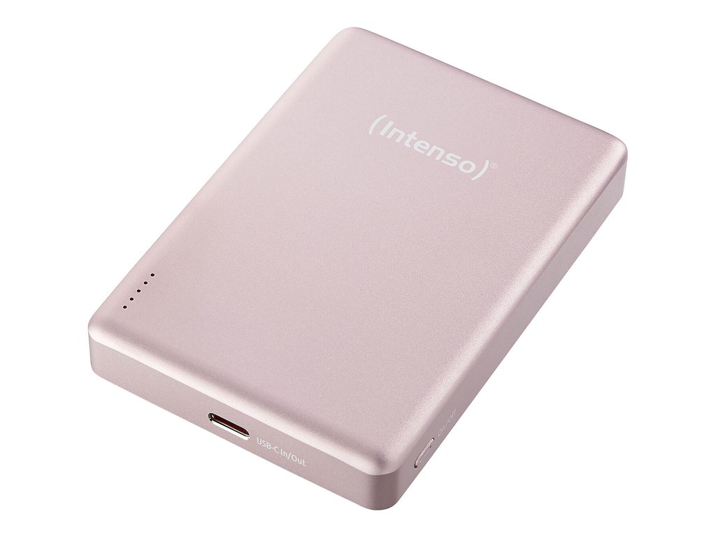 Intenso MW10000 Lithium polymer (LiPo) 10000 mAh Trådløs opladning Rose