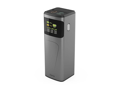 Hama High Power Lithium-Ion (Li-Ion) 20000 mAh Grey