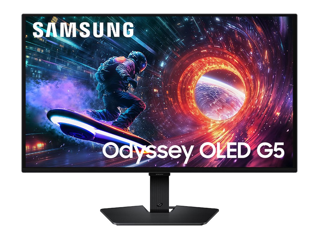 Samsung G50F computerskærm 68,6 cm (27") 2560 x 1440 pixel Quad HD OLED Sort