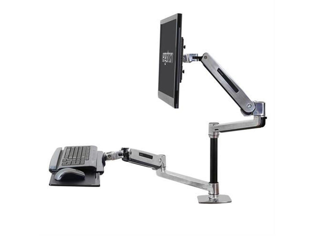 Ergotron 45-405-026 desktop arbejdsplads med siddestativ