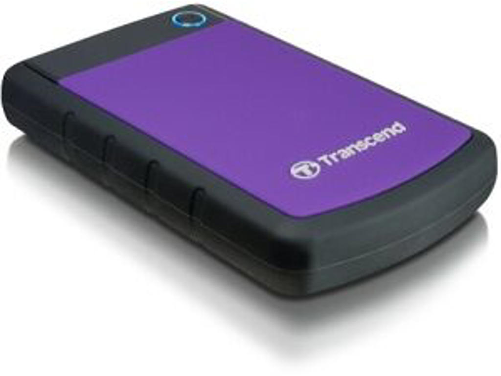 Transcend StoreJet TS1TSJ25H3P ekstern harddisk 1 TB 5400 rpm 2.5" Micro-USB B 3.2 Gen 1 (3.1 Gen 1) Sort, Lilla