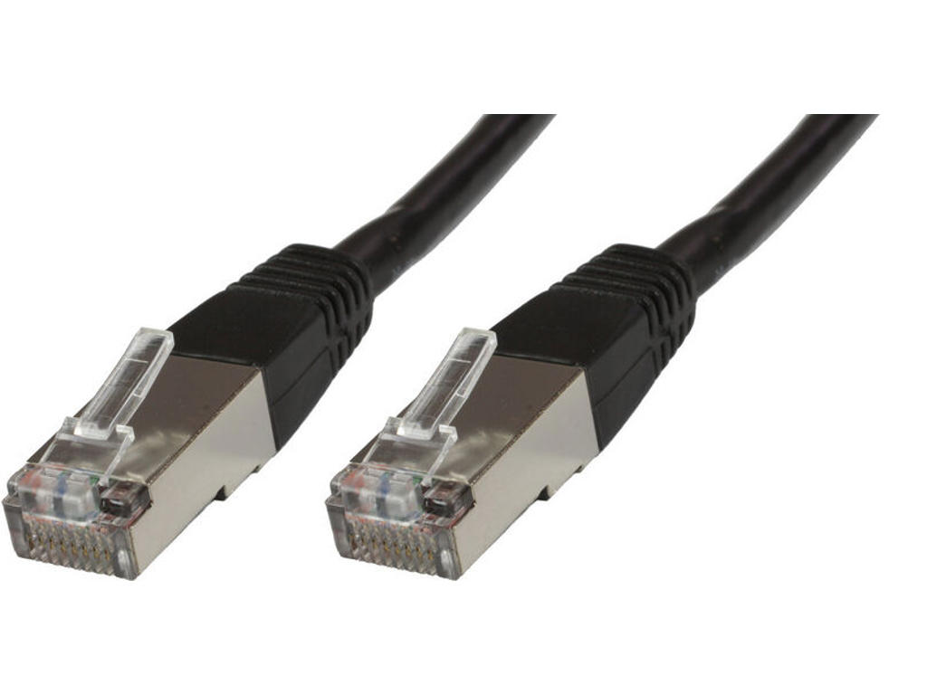 Microconnect SSTP6015S netværkskabel Sort 1,5 m Cat6 S/FTP (S-STP)