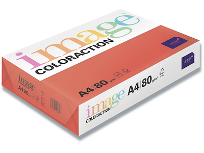 Kopipapir, Chile Deep Red, Farvenr CO44, A4, Image ColorAction 80 g/m² 