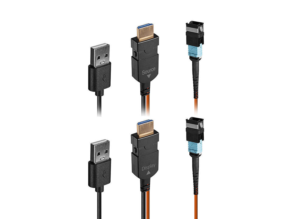 Lindy 38360 InfiniBand og fiberoptisk kabel 100 m MPO Flerfarvet