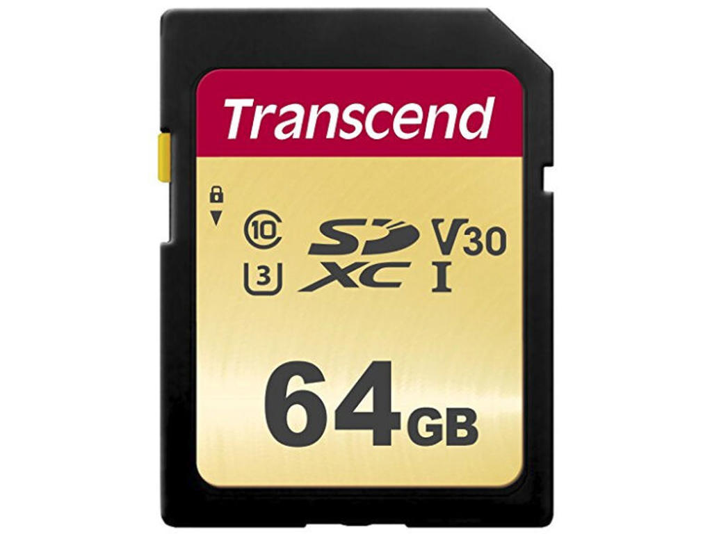 Transcend 64GB, UHS-I, SD SDXC Klasse 10