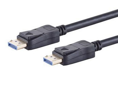 Microconnect MC-DP-8K-200V2.0B DisplayPort kabel 2 m Sort