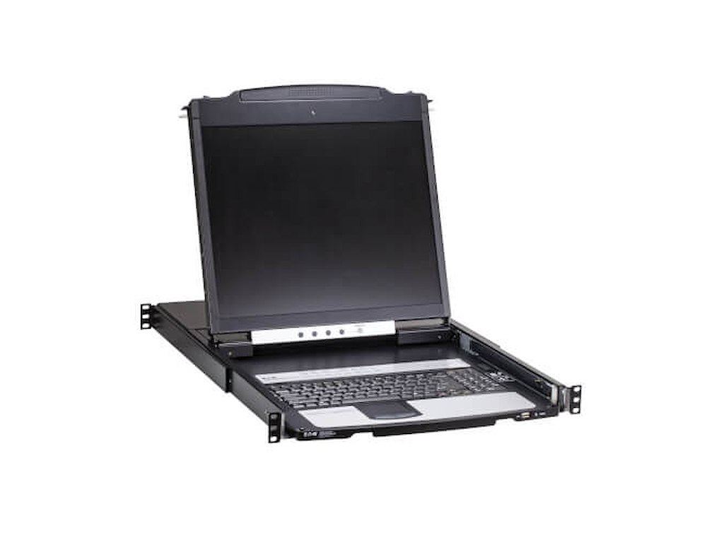 Eaton B064C-16-1X1-IP KVM Switch Stativ-montering Sort