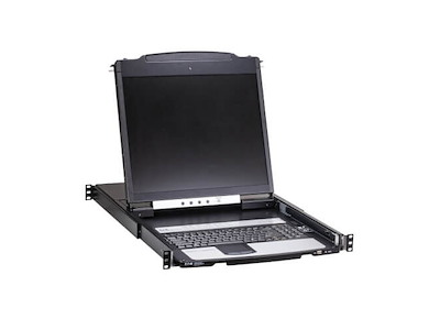 Eaton B064C-16-1X1-IP KVM Switch Stativ-montering Sort