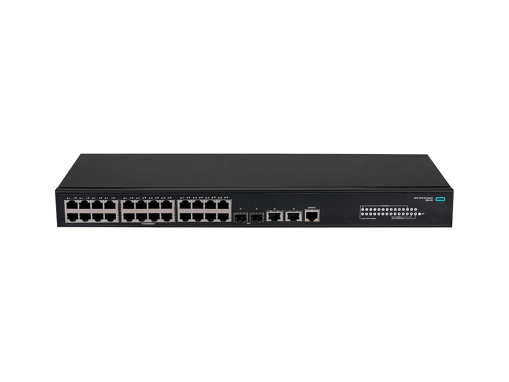 HPE Networking Comware Switch 24G 2SFP+ 2XGT EI 5140 Administreret L3 Gigabit Ethernet (10/100/1000) Strøm over Ethernet (PoE) 1U