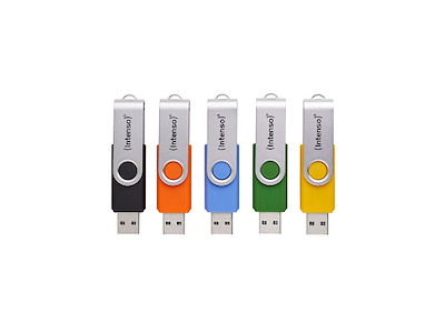 Intenso 3543585 USB-nøgle 32 GB USB Type-A 3.2 Gen 1 (3.1 Gen 1) Flerfarvet
