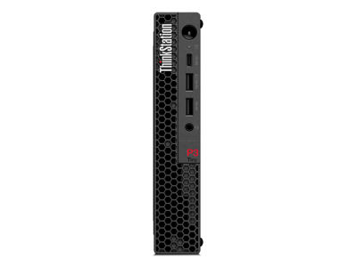 Lenovo ThinkStation P3 Tiny Intel® Core™ i7 i7-14700 16 GB DDR5-SDRAM 1 TB SSD Windows 11 Pro Mini PC Workstation Black