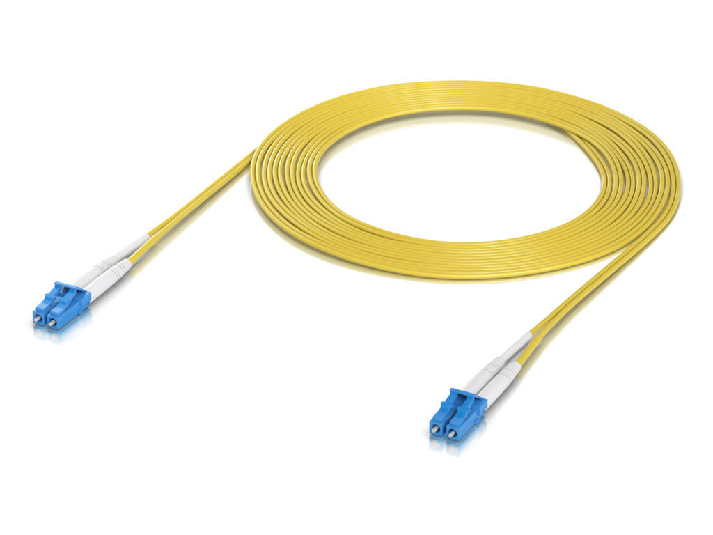 Ubiquiti UACC-OFC-S2-LULU-3M-50 InfiniBand og fiberoptisk kabel 1 m LC LC/LC Gul