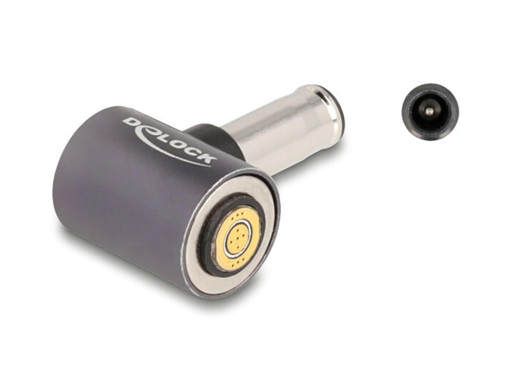 DeLOCK 80790 kabel kønsskifter 5.5 x 2.1 mm 8 pin Anthracit