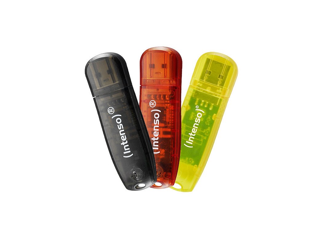 Intenso 3502463 USB-nøgle 8 GB USB Type-A 2.0 Flerfarvet