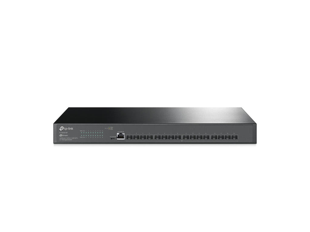 TP-Link JetStream TL-SX3016F netværksswitch Administreret L2+/L3 Sort
