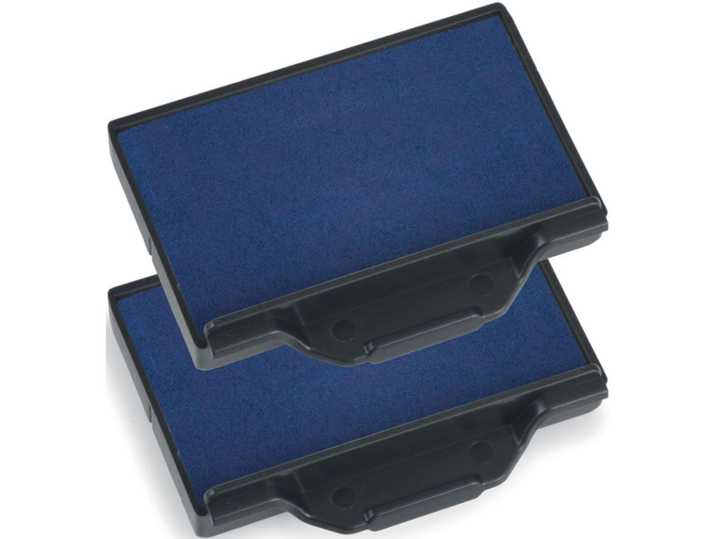 Stempelpude, 2 stk, Blå, 6/53BD, Til Trodat 5203 5440 5253