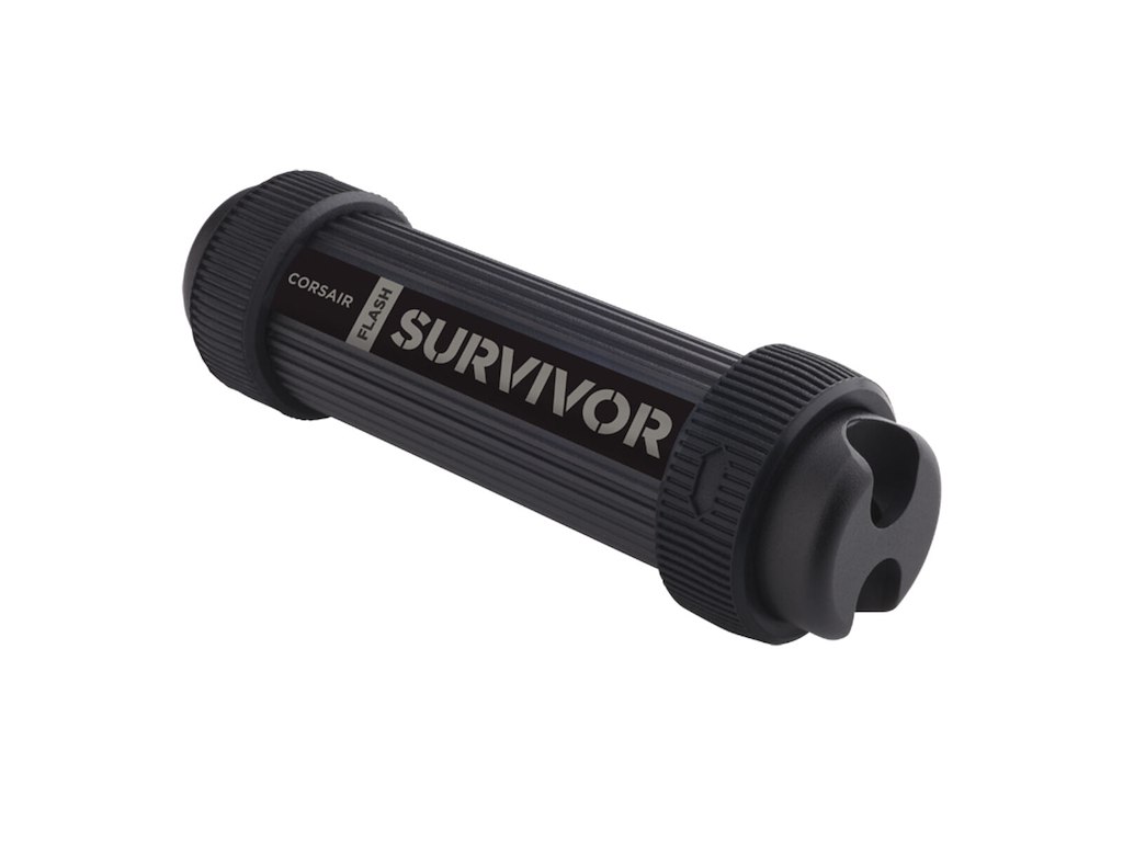 Corsair Flash Survivor Stealth USB-nøgle 64 GB USB Type-A 3.2 Gen 1 (3.1 Gen 1) Sort