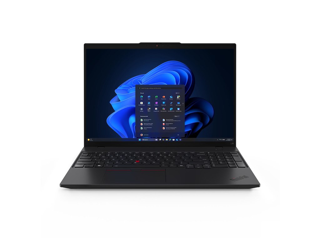 Lenovo ThinkPad L16 Gen 2 (AMD) AMD Ryzen™ 7 250 Laptop 40,6 cm (16") WUXGA 32 GB DDR5-SDRAM 1 TB SSD Wi-Fi 7 (802.11be) Windows 11 Pro Nordisk Sort