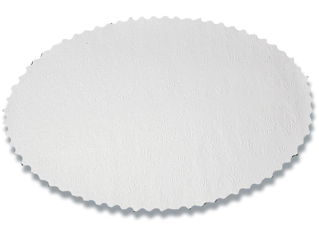 Fadpapir oval, 28x46cm 500stk/pk