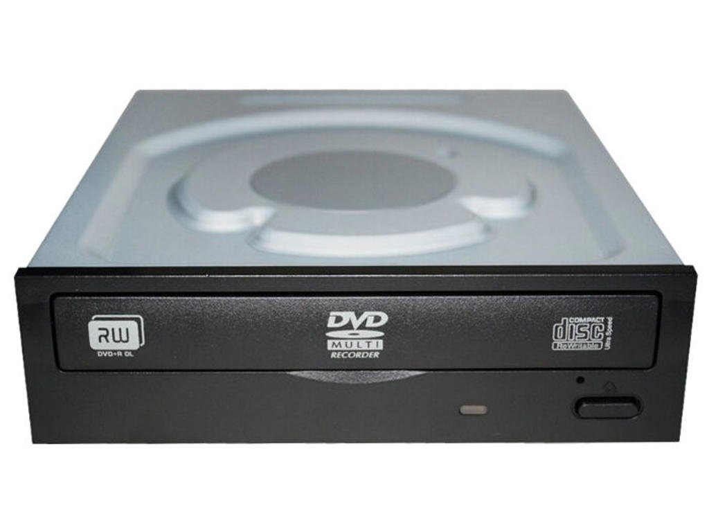 Lite-On iHAS122 optisk diskdrev Intern DVD±RW Sort, Rustfrit stål