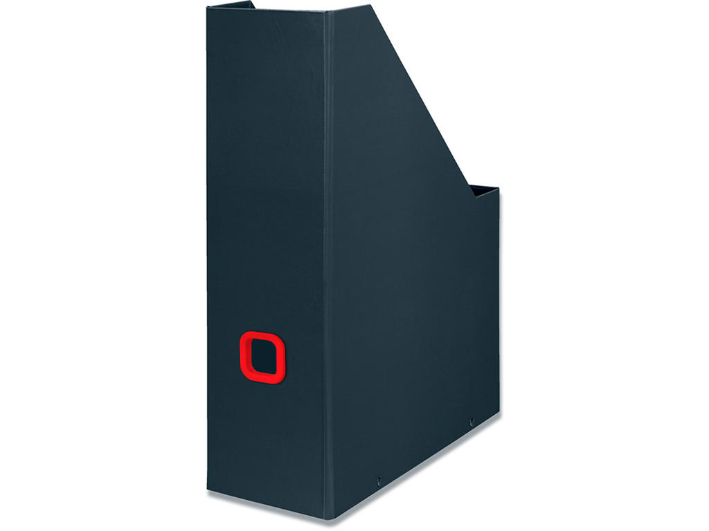 Tidsskriftskassette, Fløjlsgrå, 10.3 cm, A4, Leitz Click & Store Cosy 