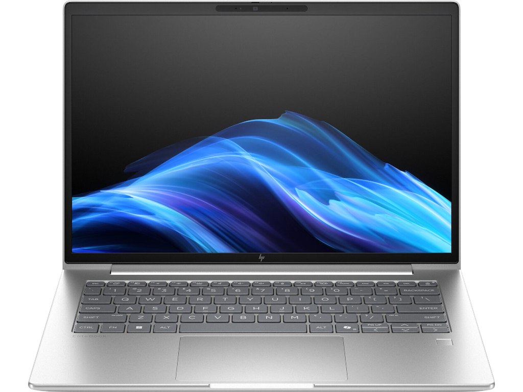 HP EliteBook 6 G1i AI Intel Core Ultra 5 225U Laptop 35,6 cm (14") WUXGA 24 GB DDR5-SDRAM 512 GB SSD Wi-Fi 7 (802.11be) Windows 11 Pro AI PC Sølv