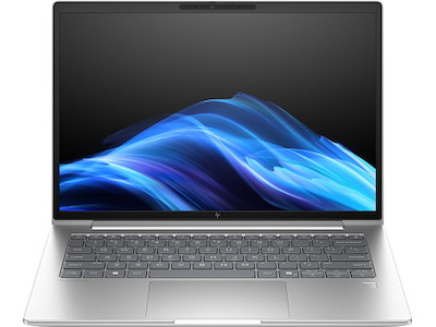 HP EliteBook 6 G1i AI Intel Core Ultra 5 225U Laptop 35,6 cm (14") WUXGA 24 GB DDR5-SDRAM 512 GB SSD Wi-Fi 7 (802.11be) Windows 11 Pro AI PC Sølv