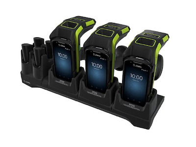 Zebra CR90-3S4T-TC5-G-01 mobile device charger Mobile computer Black AC Indoor