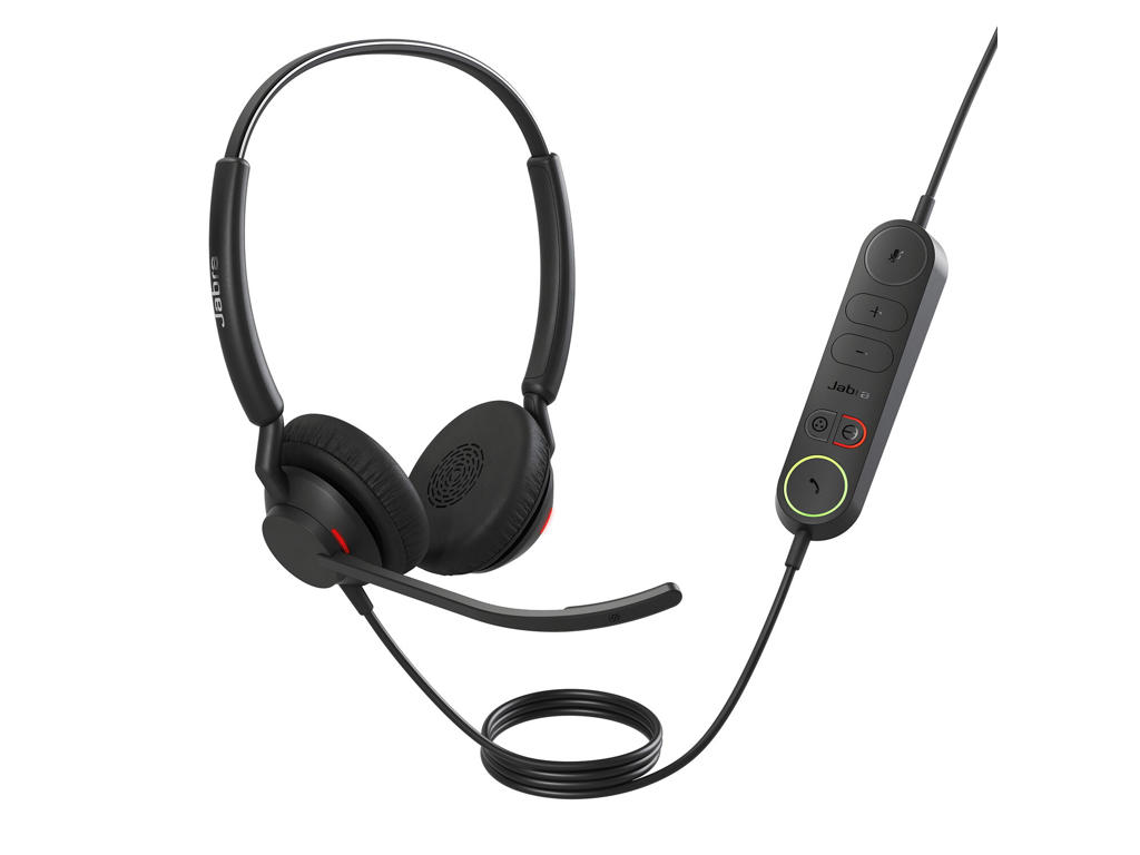 Jabra Engage 40 Headset Ledningsført Kontor/Callcenter USB Type-C Sort