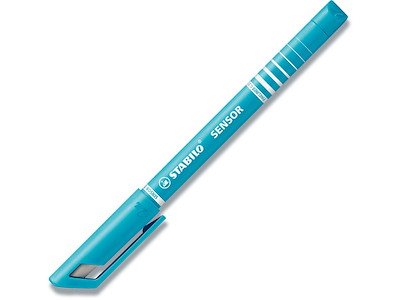 Fineliner, Lyseblå, 0.3 mm, 1 stk, Stabilo Sensor 189/51