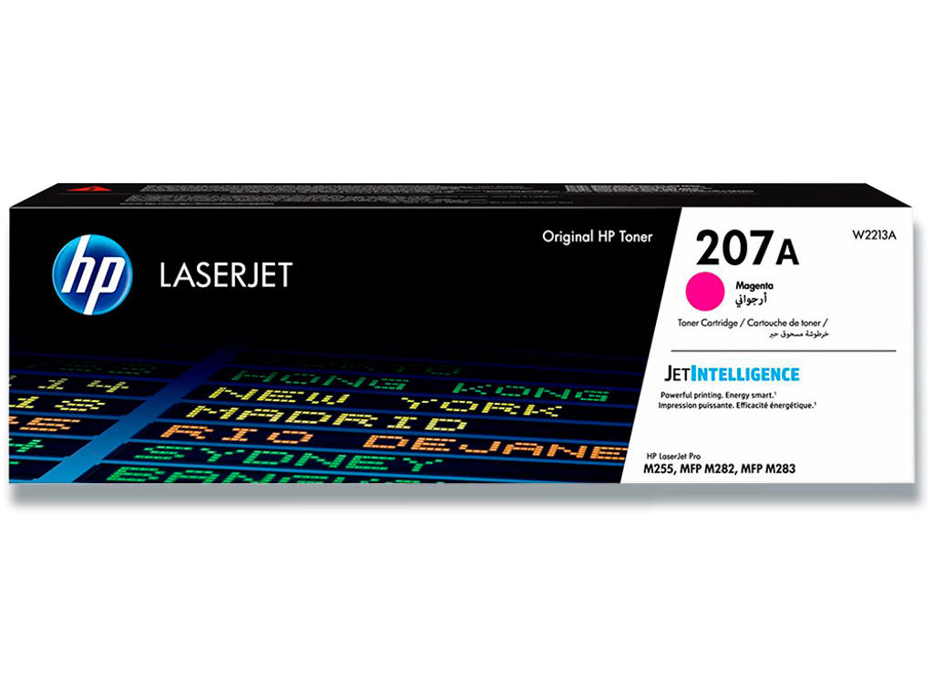 Toner, 207A, Magenta-rød, 1.250 sider, HP W2213A