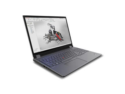 Lenovo ThinkPad P16 Gen 2 Intel® Core™ i7 i7-14700HX Mobil workstation 40,6 cm (16") WQXGA 32 GB DDR5-SDRAM 1 TB SSD NVIDIA RTX 2000 Ada Wi-Fi 6E (802.11ax) Windows 11 Pro Nordisk Grå, Sort