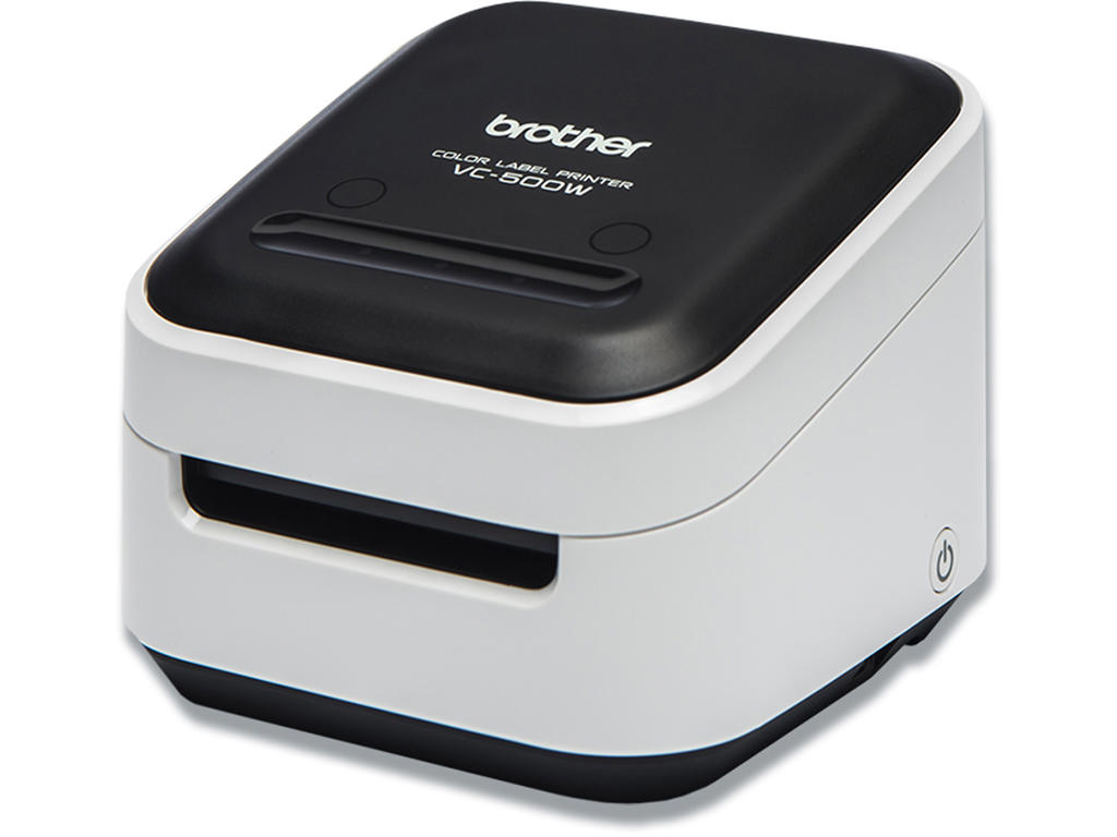 Labelprinter, Skrivebord, Max 50 mm etiketbredde, Brother ZINK - Zero-Ink VC-500W